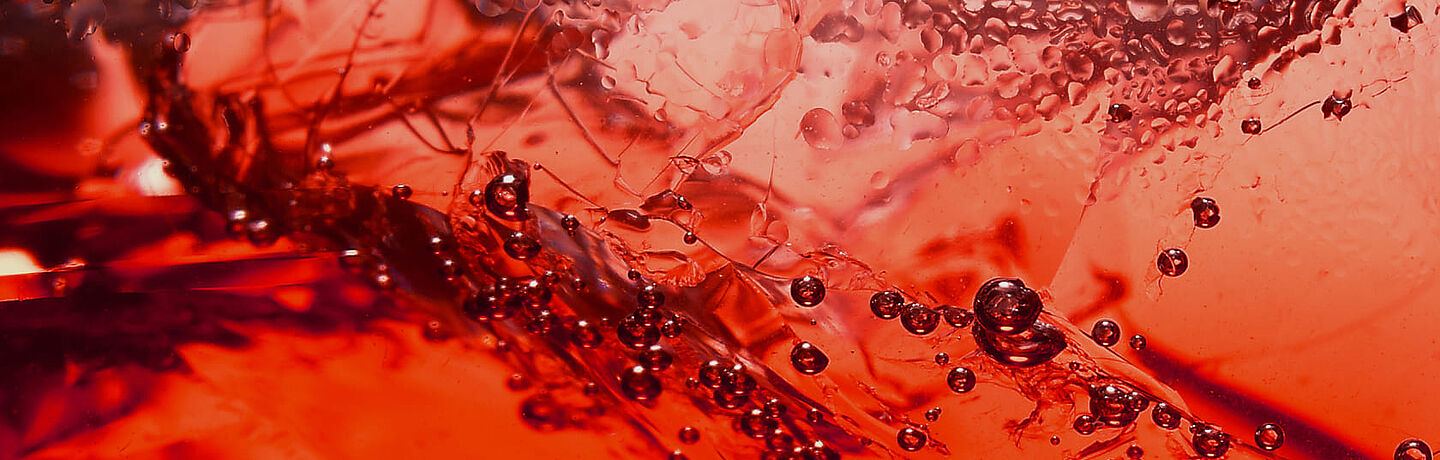 red liquid