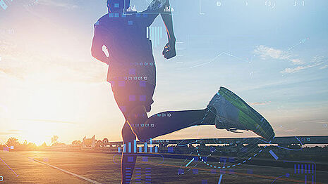 Person running
