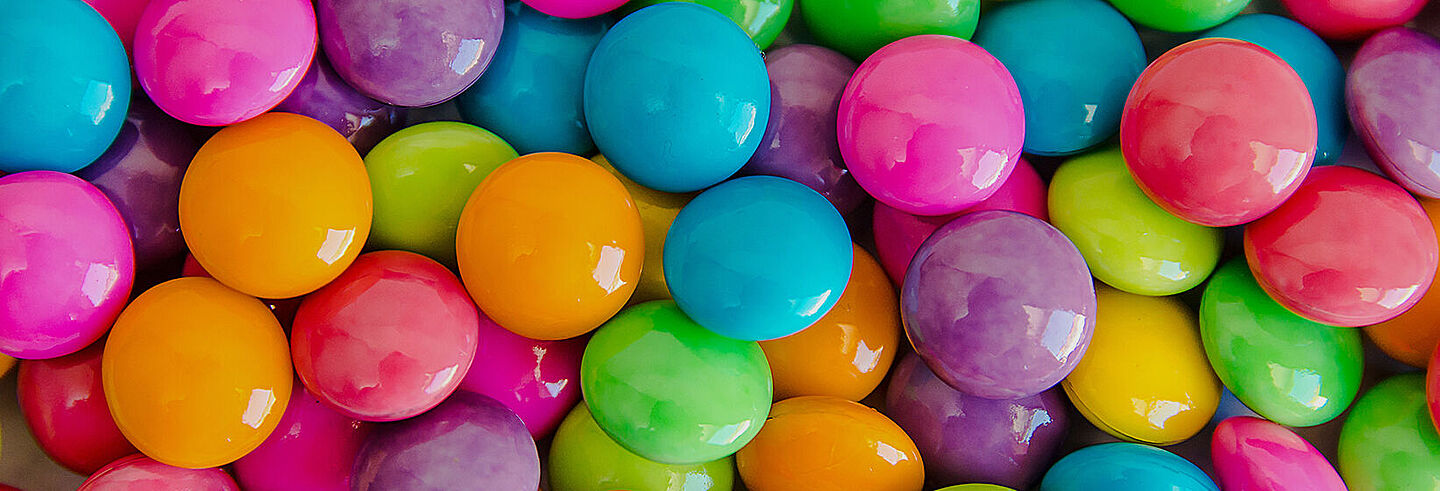 Yellow candies