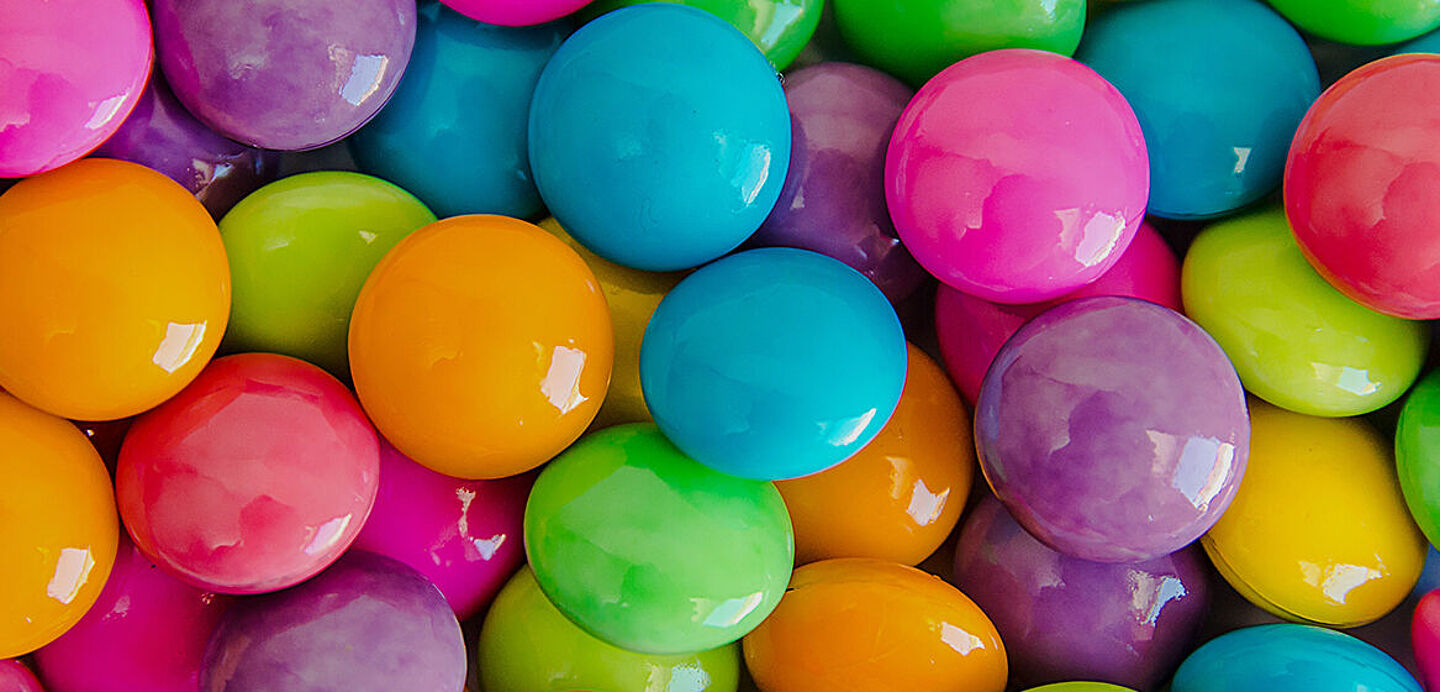Yellow candies