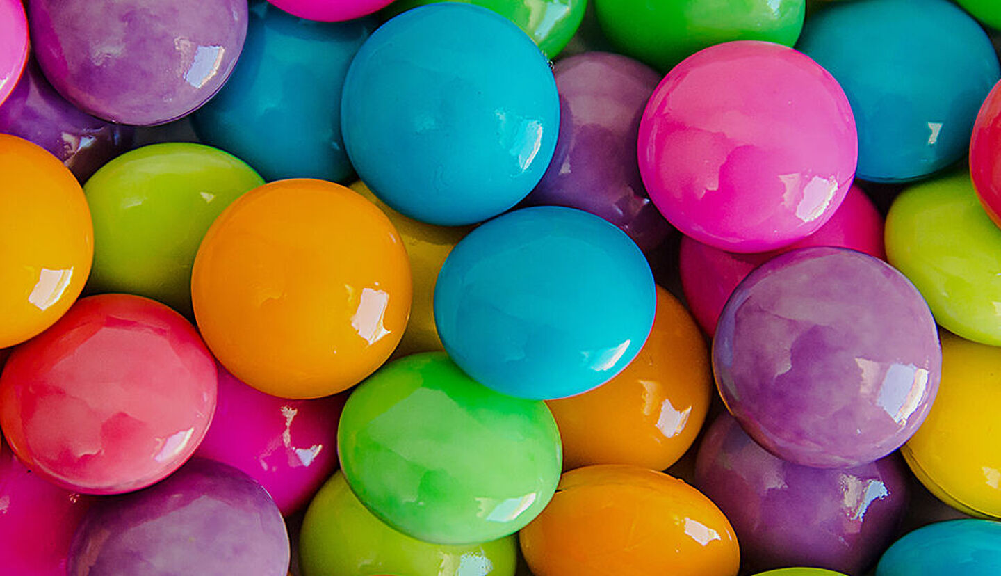 Yellow candies