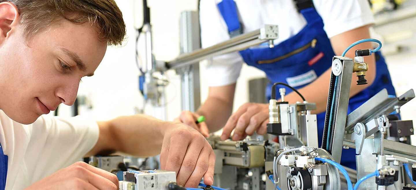 man working with the hands