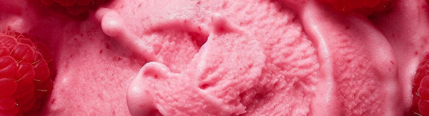 pink ice cream