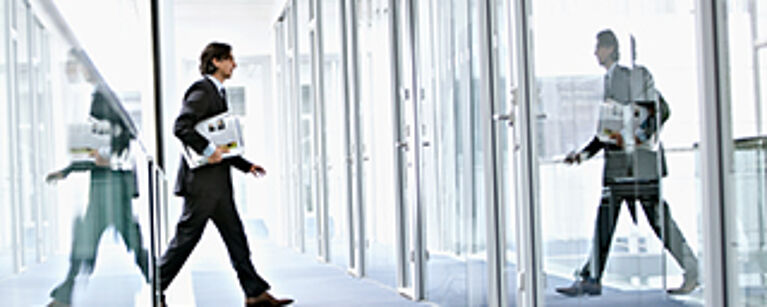 Journalist with press releases