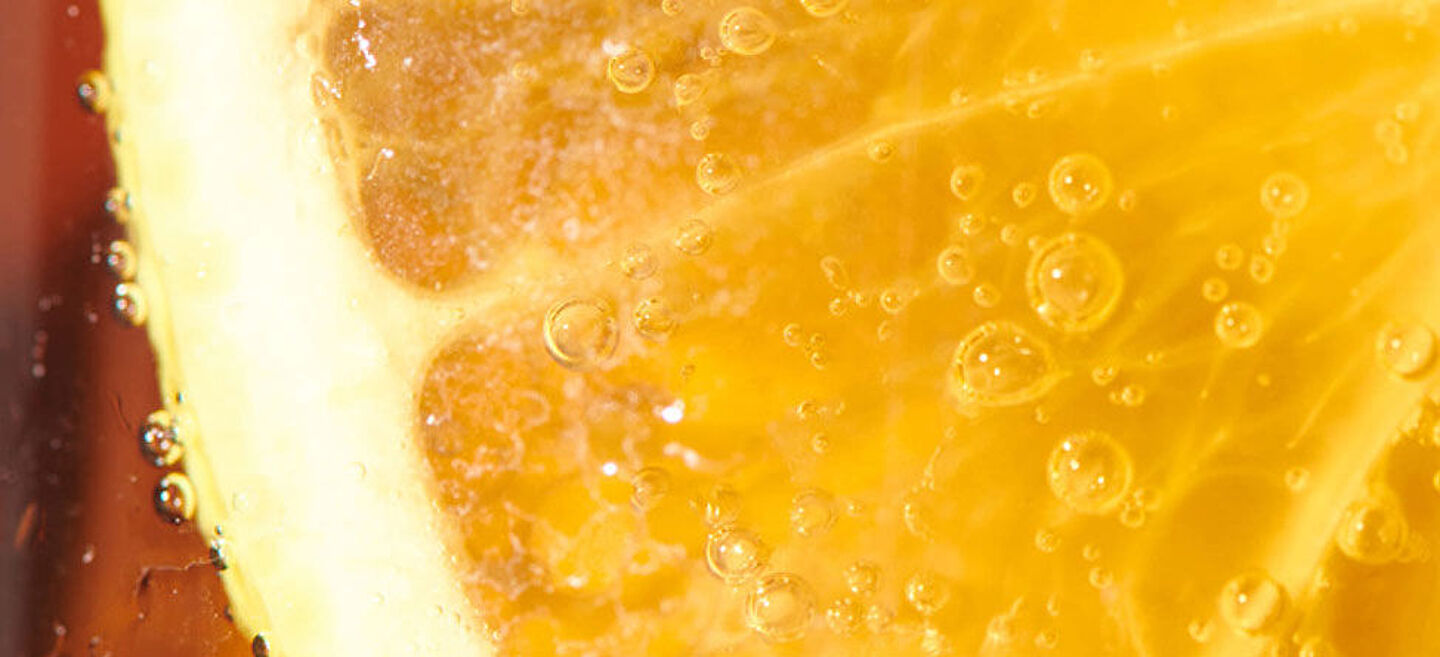 Orangenscheibe