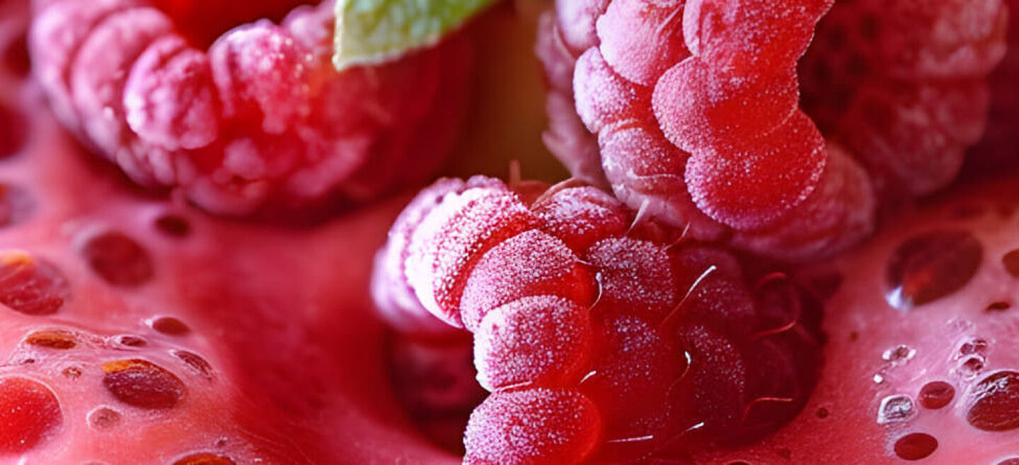 raspberry smoothie